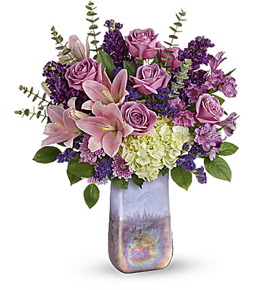 Purple Swirls Bouquet