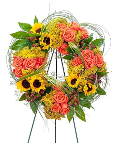 Heaven&#039;s Sunset Wreath