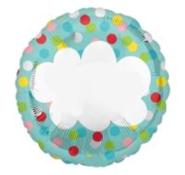 Mylar Balloon 9 inch