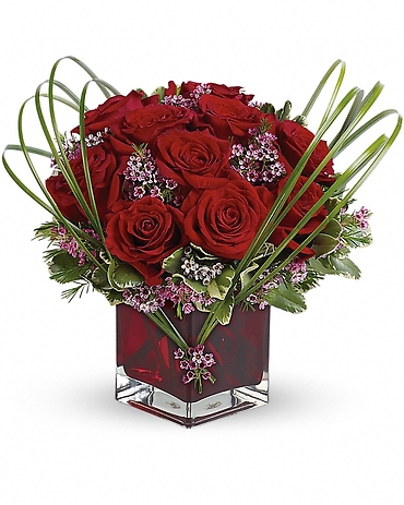 Sweet Thoughts Bouquet with Red Roses - TEV13-7