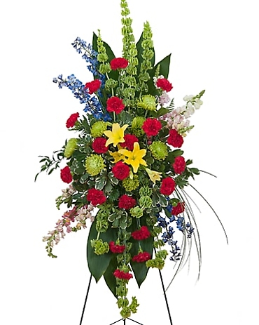 Treasured Celebration Standing Spray