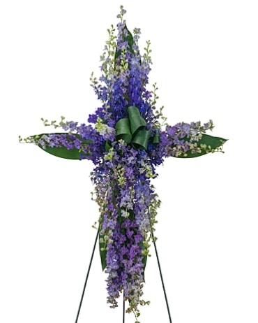 Lovingly Lavender Cross