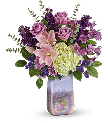 Purple Swirls Bouquet