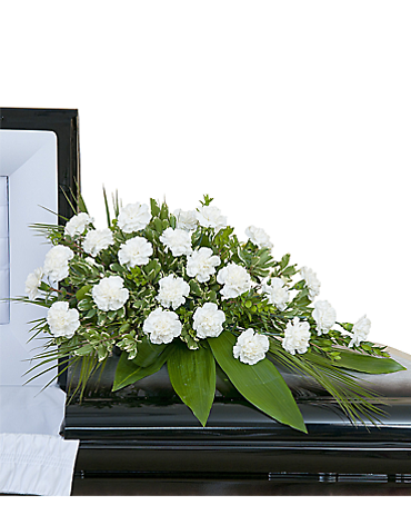 Simple Love Casket Spray