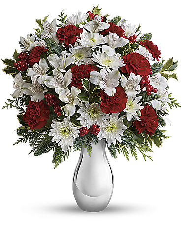 Silver And Snowflakes