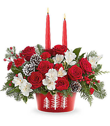 Evergreen Charm Centerpiece