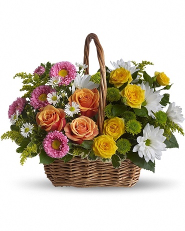 Sweet Tranquility Basket - T213-2
