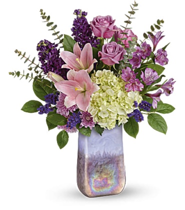 Purple Swirls Bouquet
