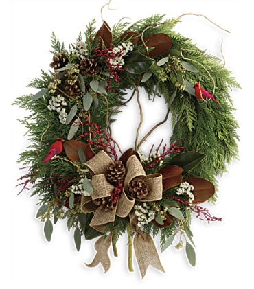 Rustic Holiday Wreath